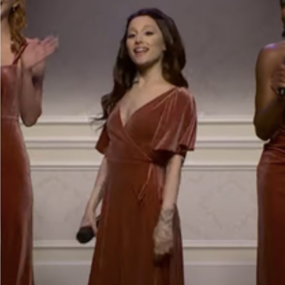Baltic Born cocktail dress V-Neck Flutter Sleeve XS AS SEEN ON ARIANA GRANDE